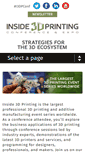 Mobile Screenshot of inside3dprinting.com